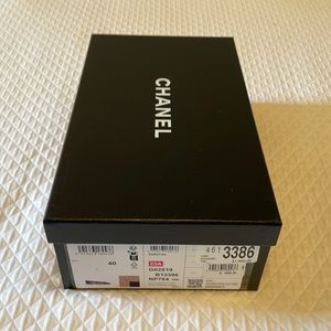 Chanel ballerina shoebox